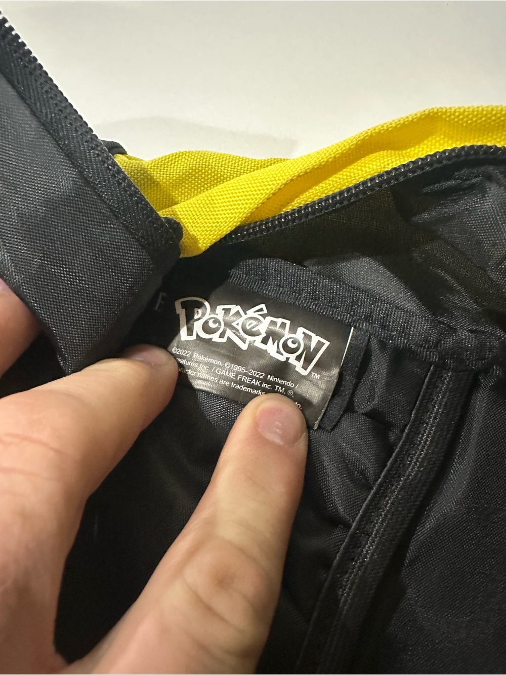 Pokémon Pikachu Backpack Black Yellow Anime School Bag BioWorld 2022 - Picture 5 of 8
